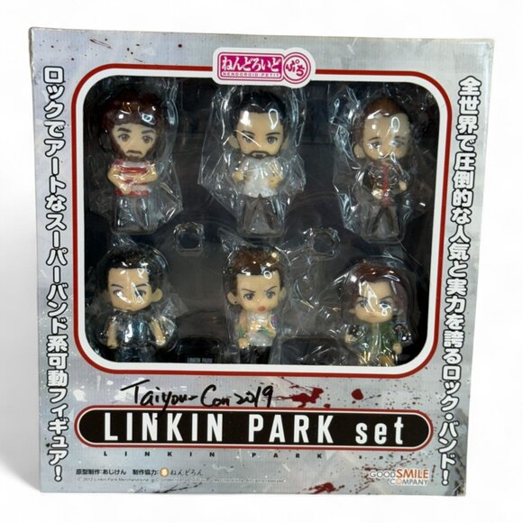 Good Smile Company Linkin Park Figure Set Nendoroid Petite Taiyou-Con 2019 - Picture 2 of 8